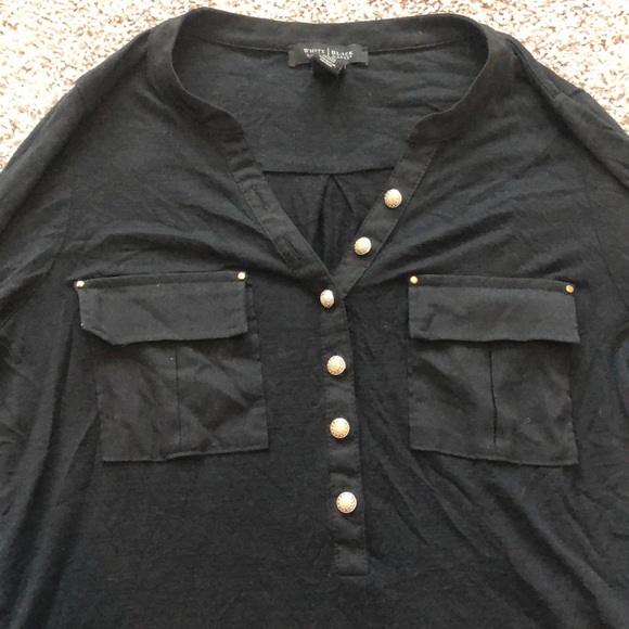 🌺 White House Black Market Women’s Shirt Size S - Picture 3 of 8
